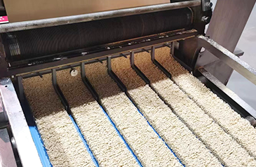 Línea de producción de fideos no fritos