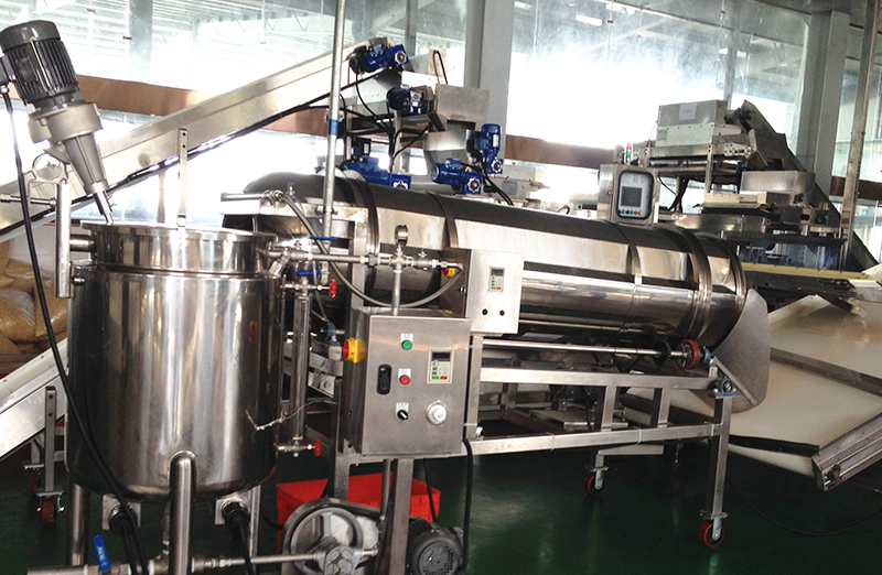Línea de producción de fideos snacks